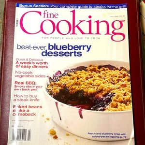 2008 Fine Dining July Issue. Like new condition. July 2008. Collectible.